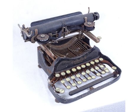 A Vintage Corona Special Folding portable typewriter 
