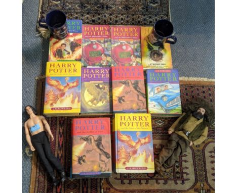 Collectables to include Harry Potter dolls, Star Trek mugs, Harry Potter first edition books, Location:If there is no conditi