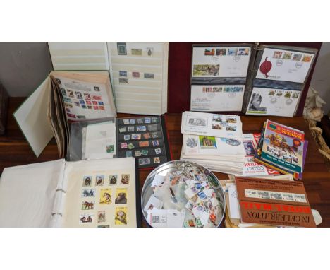 Postage stamps to include first day cover and used world stamp, Location:If there is no condition report shown, please reques