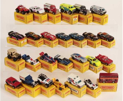 Matchbox Superfast - The Original Collectables group of vehicles. Made in Macau, China &amp; Thailand. To include MB1 Dodge C