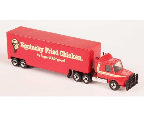 Matchbox Superfast Convoy Series Factory Pre-Production Colour Trial CY-16 Scania Articulated Truck and Box Trailer "Kentucky
