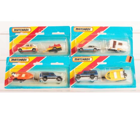 Matchbox Superfast Group of 4 x Matchbox International Made In England Twin Packs - (1) TP-106 containing 21c Renault 5 TL - 