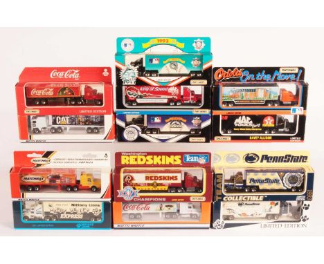 Matchbox Superfast Convoy Series Group of 18 x Mostly US Issue Models - including various White Rose Collectibles American Fo
