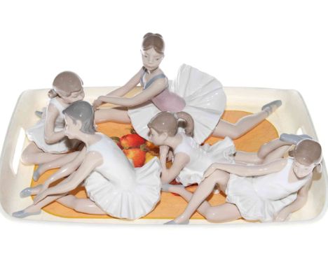 Five Nao Ballerina figures