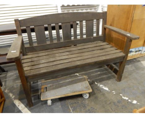 Two seater garden bench 