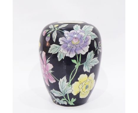 Quantity of decorative pottery to include vases, cups and saucers, platters etc (2 boxes)