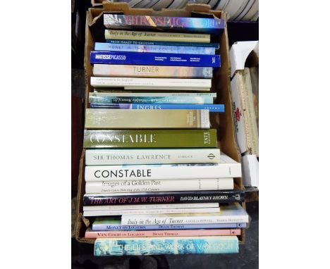 Large quantity of books on art including Hiroshige, The Royal Academy of Arts, London 1997, Gwen John and Augustus John, edit