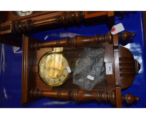 Small Vienna style wall clock