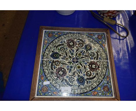 Modern Iznik tile panel