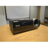 BenQ Projector and Screen