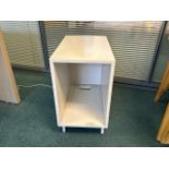 Off White Open Front Cupboard
