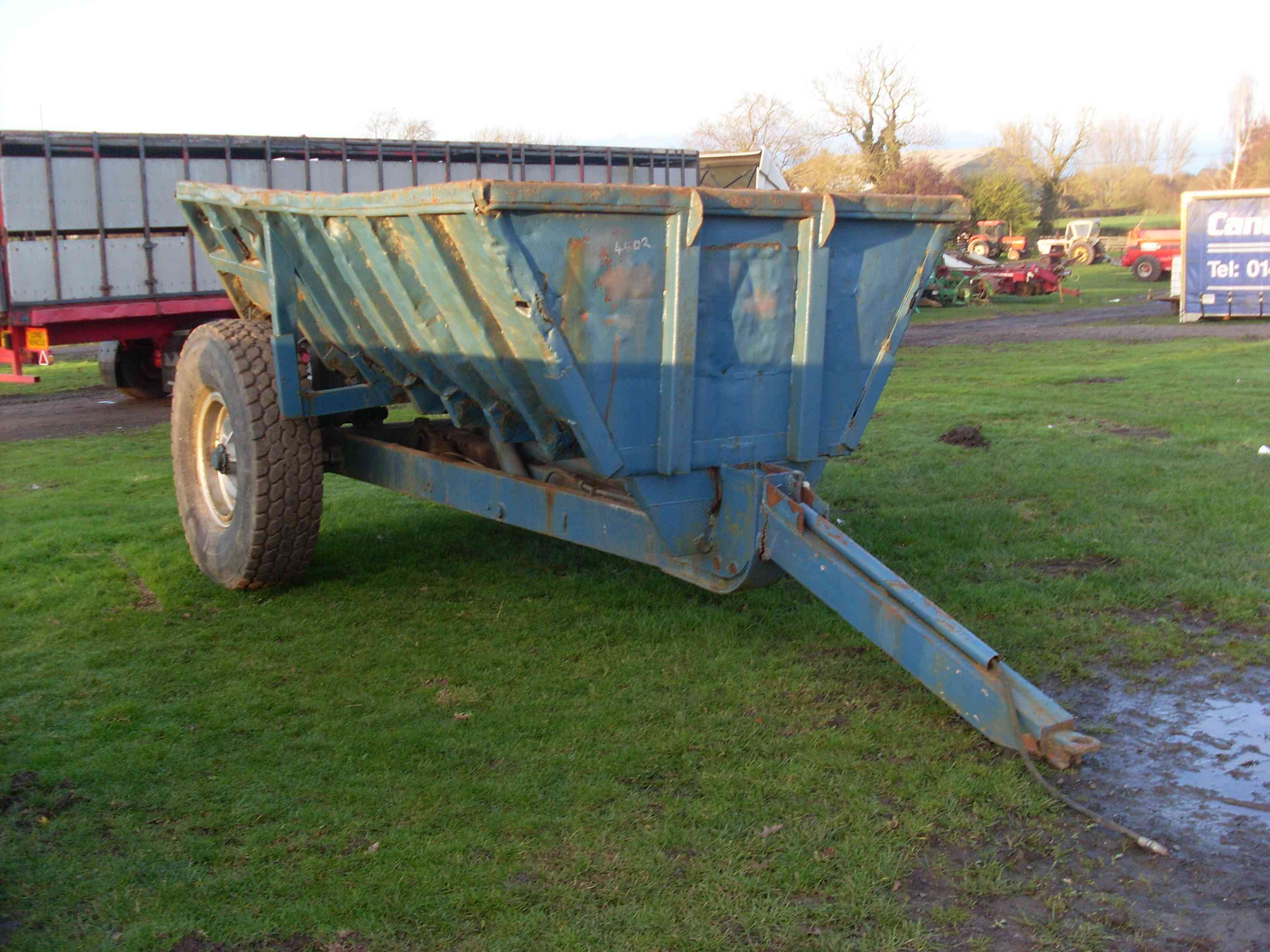 4502 Shawnee Poole dump trailer