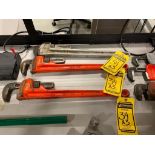 (3) 24" Pipe Wrenches