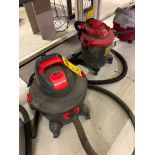 (2) Shop Vacs; 5 & 6-Gallon Wet/ Dry Vacuums
