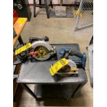 Skilsaw 7-1/4" Circular Saw, 120V, & Ryobi 18V Cordless 5-1/2" Circular Saw