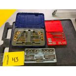 (2) Tap & Die Sets, Screw Extractor Set