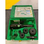 Greenlee Hydraulic Punch Driver, Slug Buster Punches