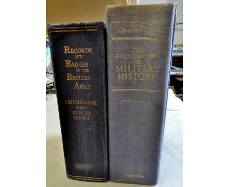 Dupuy and Dupuy Encyclopaedia of Military History (first published 1817, this edition 1977) and Chichester and Burgess "Recor