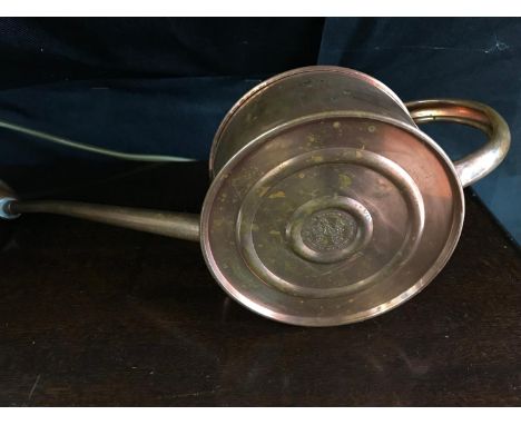 Vintage copper genuine haws watering can 