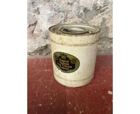Vintage Beldray trade mark "Rapid vacuum  ice cream freezer" canister 