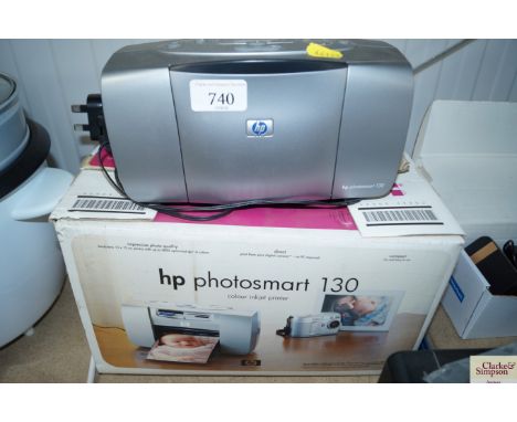 An HP Photosmart camera printer with original box 
