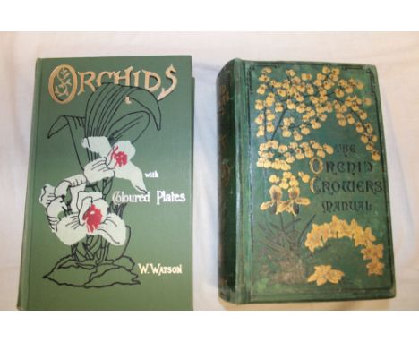 Williams (BS) The Orhids Growers Manual 1885; and one other 1979 reprinted volume relating to orchids (2)