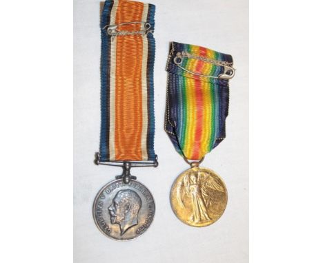 A First War pair of medals awarded to No. 2237 Sjt. S. F. Cox 20th London Regiment