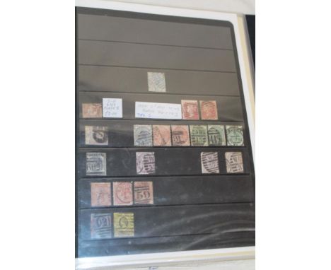 An album containing a collection of GB stamps, Victoria onwards including 1d black, 2d blues, 1d reds, new Victorian issues, 