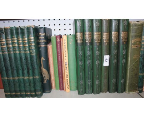 Nicholson (G.) The Illustrated Dictionary of Gardening, 8 vols., colour illus.; Thompson (R.) The Gardener's Assistant, 6 vol