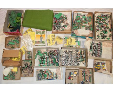 A large selection of war gaming soldiers and accessories including ancient armies - Sassanid Persian Army, Dacian Army and ot