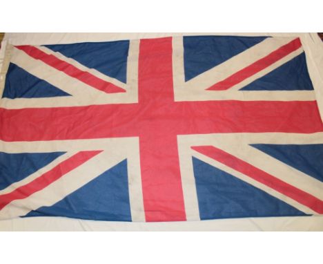 A military Union Jack flag marked "United Kingdom - British Army Union Flag - Field Marshall Commander in Chief Forces in the
