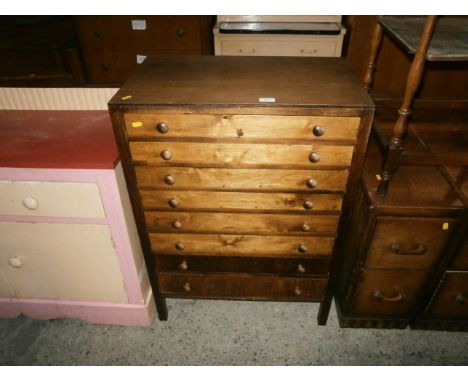 slim architectural chest of drawers