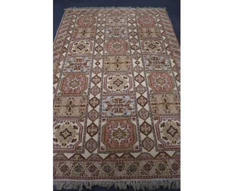 A modern Persian tile pattern carpet, 295cm x 200cm