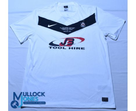 Coalville Town FC football shirt - 2011 FA Vase Final v Whitley Bay, Nike, Size XL, white with tags, G