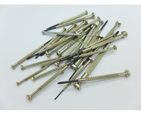 A collection of watch tools