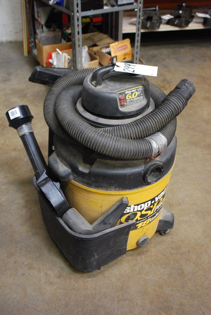 SHOP VAC QSP PRO 18 GAL. 6PEAK HP QUIET SUPER POWER WET/DRY SHOP VAC