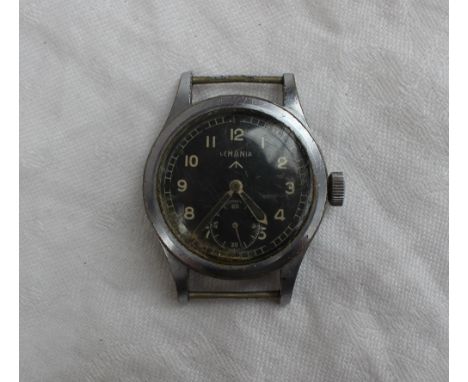 A Gentleman's British Military Lemania W.W.W. wristwatch part of the "DIRTY DOZEN" Movement: Manual wind, case diameter appro