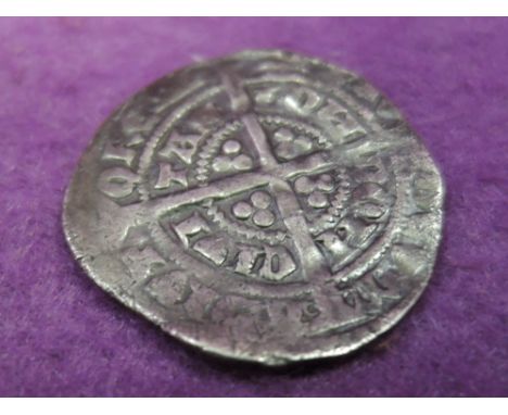 An Edward III silver half groat