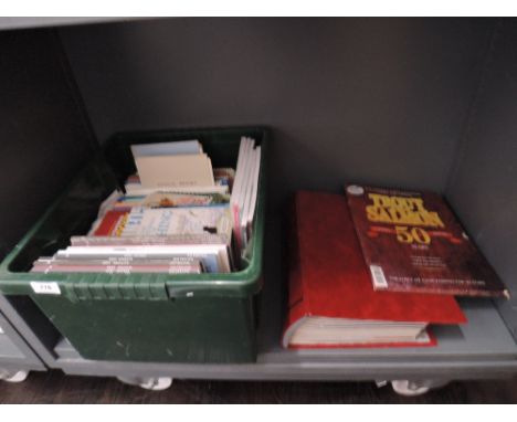 Fishing. A shelf of periodicals/reports. Mainly for 'The Lune and Wyre Fishery Association' &amp; 'Waterlog'. (Quantity)