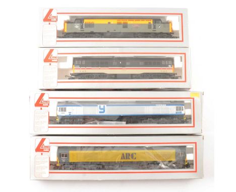 Lima OO gauge model railway diesel locomotives, four including 205017A3 class 37 'The Institution of Railway Signal Engineers