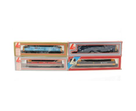 Lima OO gauge model railway diesel locomotives, four including ref 205258 class 47 Scotrail 47637; 205229A2 class 31 31970; 2