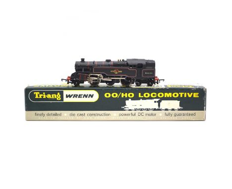 Wrenn / Tri-ang OO gauge model railway locomotive, ref 2218 BR 2-6-4 tank 80033, boxed with instructions.