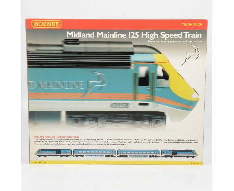 Hornby OO gauge model railway set, R2046 Midland Mainline 125 high speed train, boxed. 