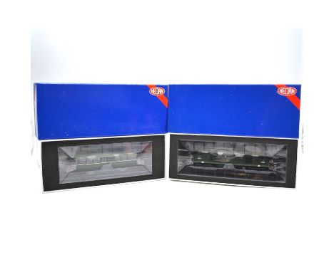 Heljan OO gauge model railway locomotives, two including ref 2311 class 23 'Baby Deltic' D5906, 8 DCC; ref 87061 W&amp;M E799