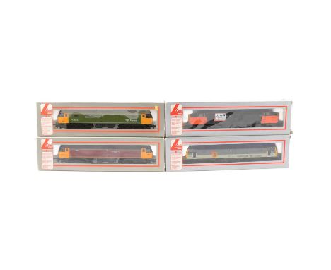 Lima OO gauge model railway diesel locomotives, four including ref 204844A6 class 47 Railfreight Distribution 47241; 205253A1