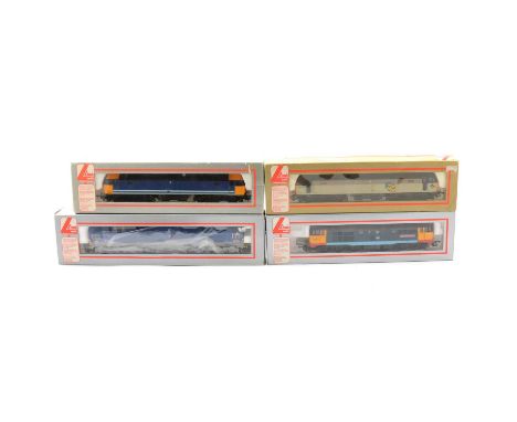 Lima OO gauge model railway diesel locomotives, four including ref 205254A1 class 47 blue livery 47475; 204805A6 class 59 'Va