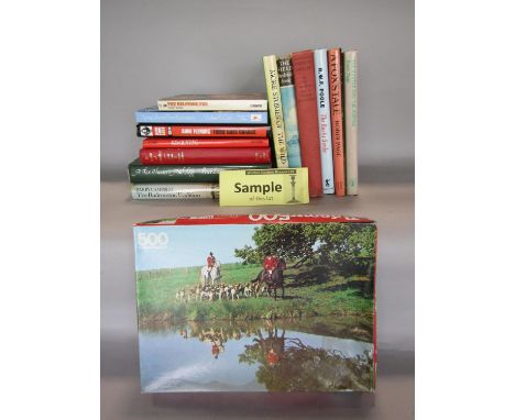 Library of books - all fox hunting related mainly mid 20th Century and later 