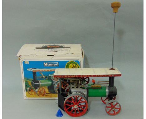 Mamod Traction Engine, TE1a in original box (untested) 