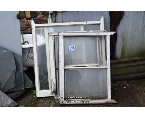 SMALL QUANTITY OF SASH WINDOWS WITHOUT FRAMES