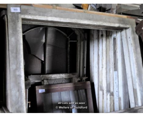 SIX SASH WINDOW FRAMES